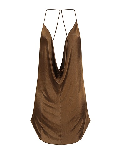 TOM FORD Top Military green 97% Viscose, 3% Elastane
