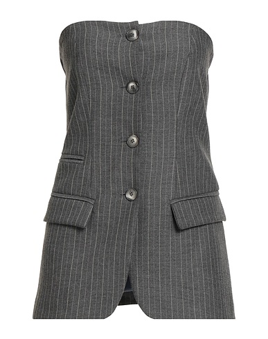 VICOLO Top Grey 66% Polyester, 32% Viscose, 2% Elastane