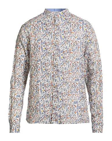 BERNA Linen shirt Slate blue 100% Linen