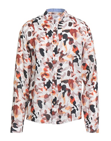 BERNA Patterned shirt 100% Linen