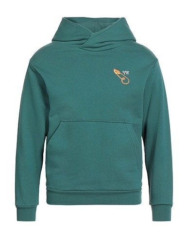 VIVIENNE WESTWOOD Hooded track jacket  Green 100% Organic cotton