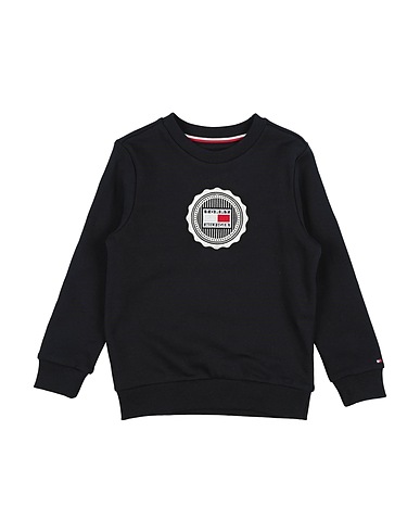 TOMMY HILFIGER Sweat-shirt Bleu nuit 100% Coton