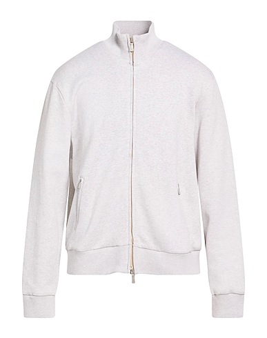 ELEVENTY Sweatshirt PLATINUM Hellgrau 98% Baumwolle, 2% Polyamid