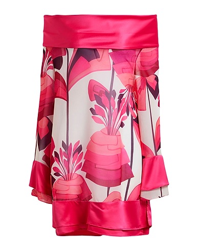 CAMILLA  Milano Off-the-shoulder top Fuchsia 100% Polyester
