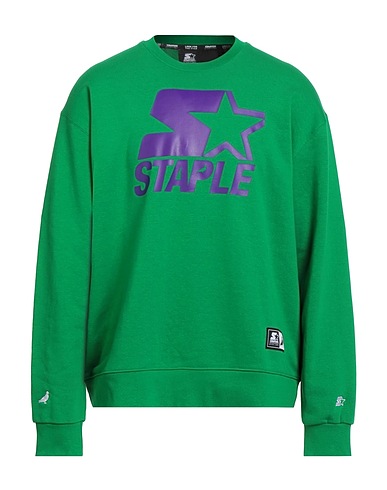 STARTER Felpa X STAPLE Verde 70% Cotone, 30% Poliestere