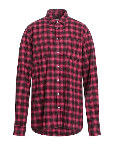 6167 Checked shirt Fuchsia 100% Cotton