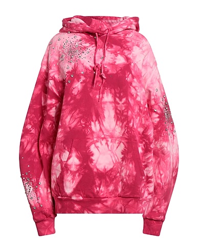 DES_PHEMMES Felpa Fucsia 100% Cotone