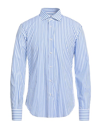 SARTORIO Striped shirt Blue 100% Cotton