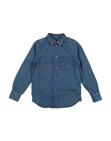 DIESEL Jeanshemd Blau 100% Baumwolle