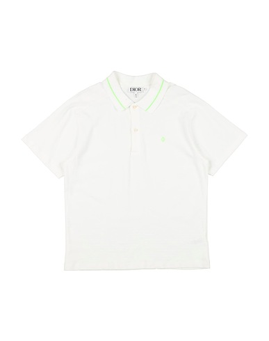 BABY DIOR Polo Bianco 100% Cotone