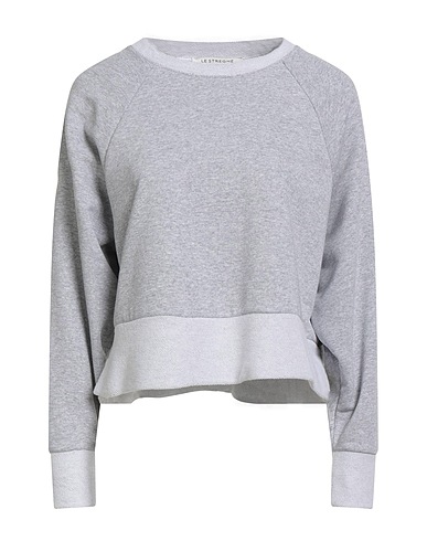 LE STREGHE Sweatshirt Light grey 100% Cotton