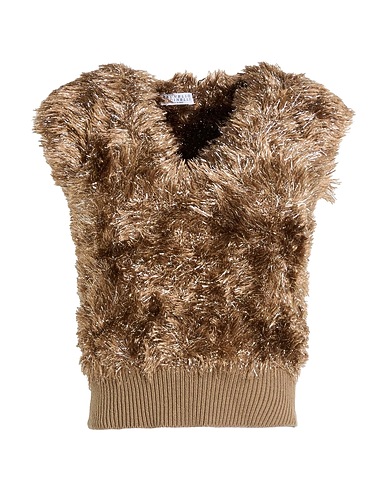 BRUNELLO CUCINELLI Jumper Khaki 68% Viscose, 20% Polyester, 12% Polyamide