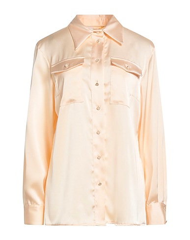 SILENCE LIMITED Solid color shirts & blouses Blush 100% Polyester