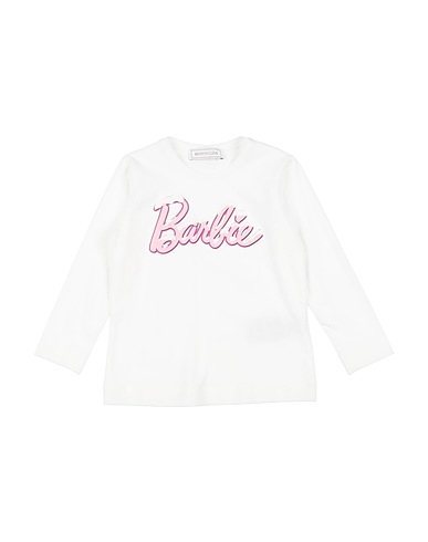 MONNALISA T-shirt BARBIE White 93% Cotton, 7% Elastane