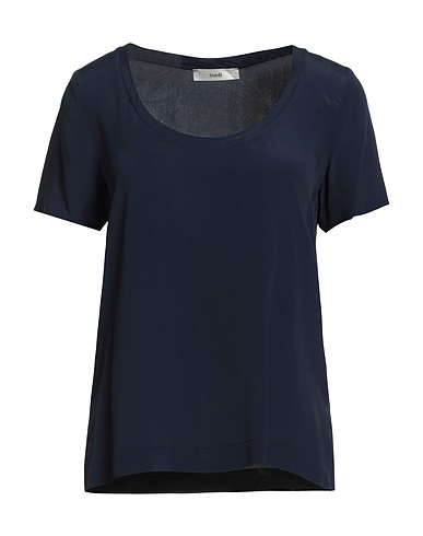 SUOLI Top Midnight blue 83% Acetate, 17% Silk