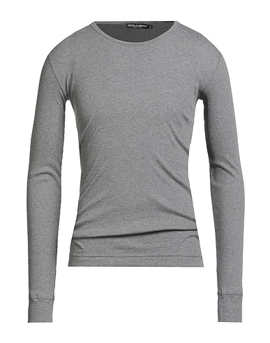 DOLCE&GABBANA T-shirt Grigio 100% Cotone
