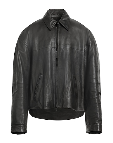 BALENCIAGA Jacket Black Cow leather