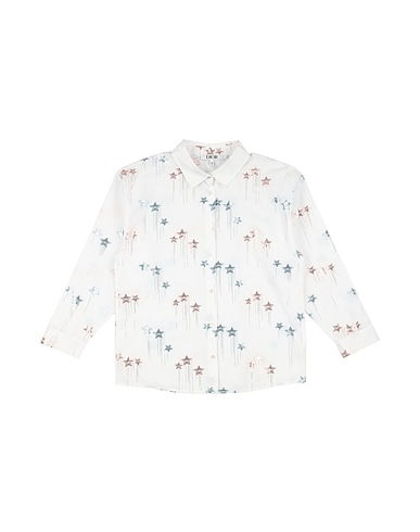 DIOR 柄入りシャツ＆ブラウス ホワイト コットン 95% / ポリエステル 3% / 金属繊維 2%