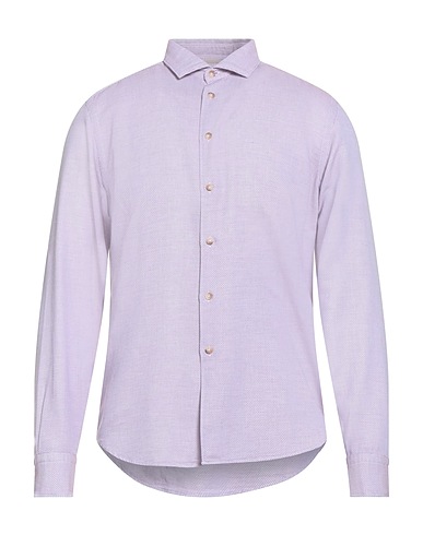 SALI & TABACCHI Camicia fantasia Porpora 100% Cotone