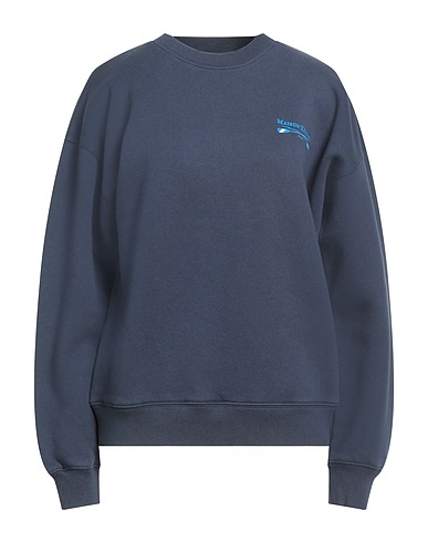 MAISON KITSUNÉ Felpa Blu navy 100% Cotone