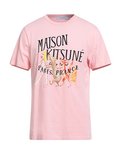 MAISON KITSUNÉ T-shirt Pink 100% Cotton