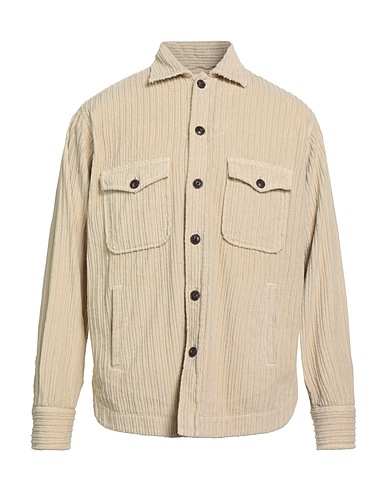 TINTORIA MATTEI 954 Camicia tinta unita Beige 100% Cotone