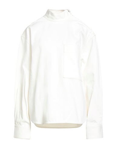 JIL SANDER Top White 100% Cotton