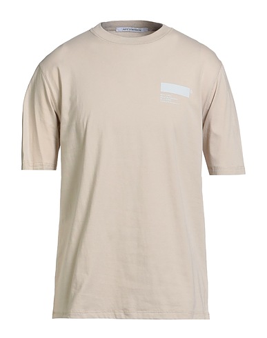 AFFXWRKS T-shirt Beige 100% Cotone