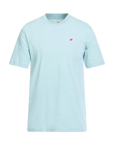 NEW BALANCE Basic T-Shirt Himmelblau 100% Baumwolle