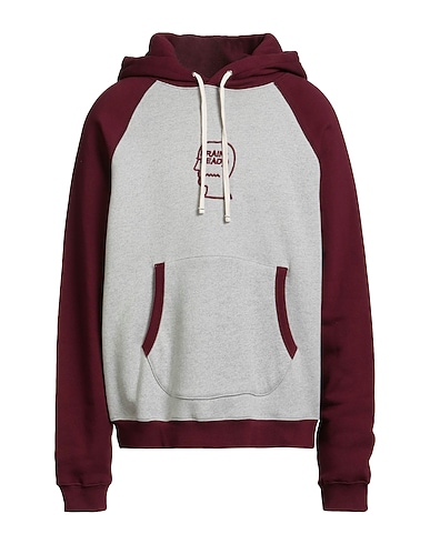 BRAIN DEAD Hooded track jacket  Burgundy 100% Cotton