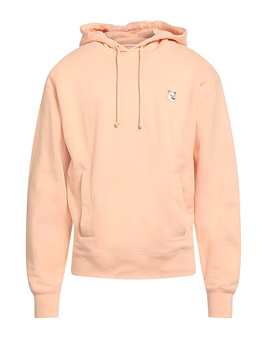 MAISON KITSUNÉ Hooded sweatshirt Apricot 88% Cotton, 12% Polyester