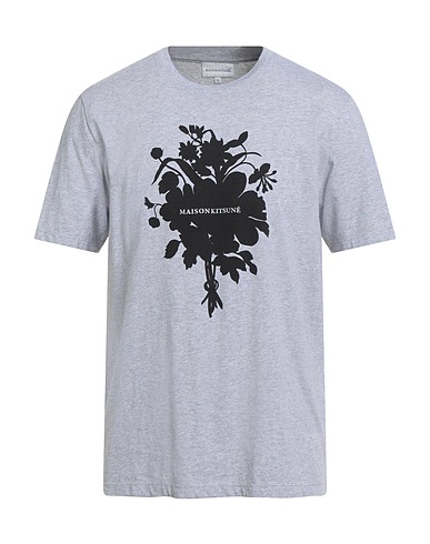 MAISON KITSUNÉ T-shirt Grey 100% Cotton