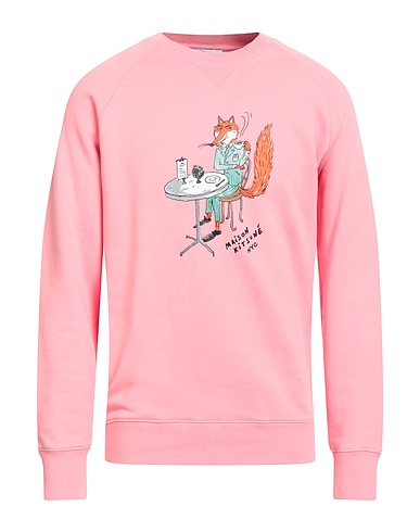MAISON KITSUNÉ Sweatshirt Pink 100% Cotton