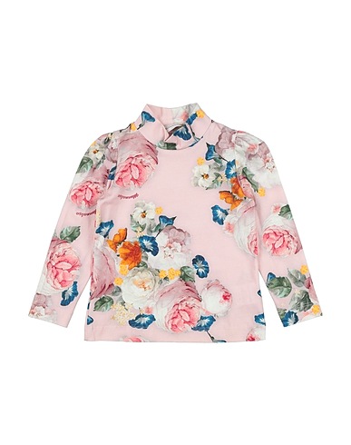 MONNALISA T-shirt Pink 93% Cotton, 7% Elastane