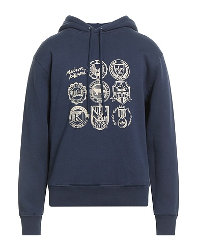 MAISON KITSUNÉ Hooded sweatshirt Navy 100% Cotton