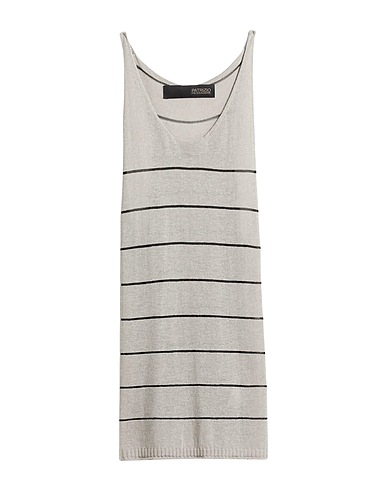 MESSAGERIE Top Grey 35% Viscose, 35% Linen, 30% Cotton