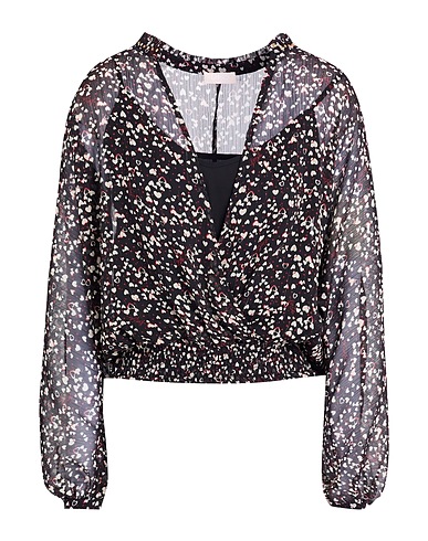 LIU •JO Top Black 100% Polyester