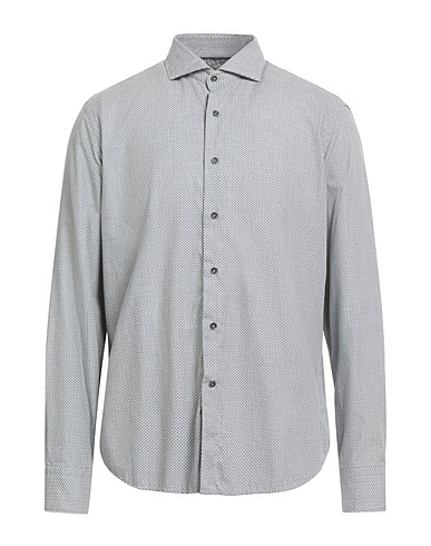 ALEA Camicia fantasia Grigio chiaro 100% Cotone
