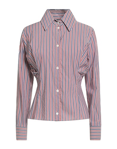 VIVIENNE WESTWOOD ANGLOMANIA Striped shirt Brick 100% Cotton