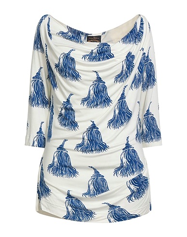 VIVIENNE WESTWOOD ANGLOMANIA Top White 94% Viscose, 6% Elastane