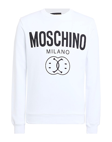 MOSCHINO Sweatshirt White 100% Cotton