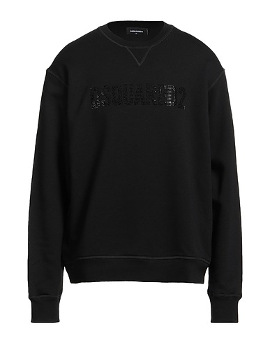 DSQUARED2 TOPS Schwarz 100% Baumwolle