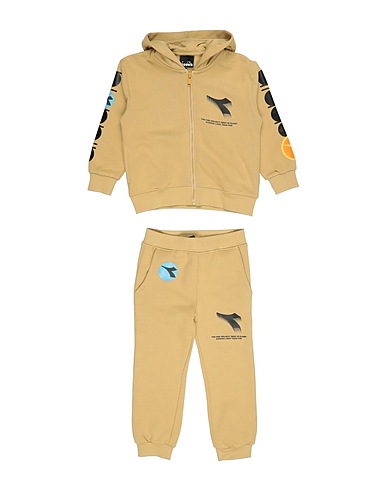 DIADORA Tracksuit Mustard 100% Cotton