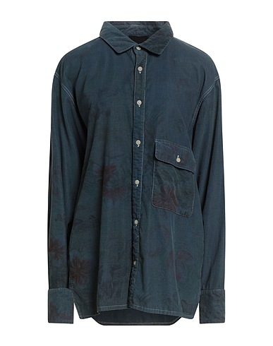 VIVIENNE WESTWOOD ANGLOMANIA Floral shirts & blouses Navy blue 100% Cotton
