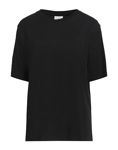 DRIES VAN NOTEN ベーシックTシャツ ブラック コットン 100%