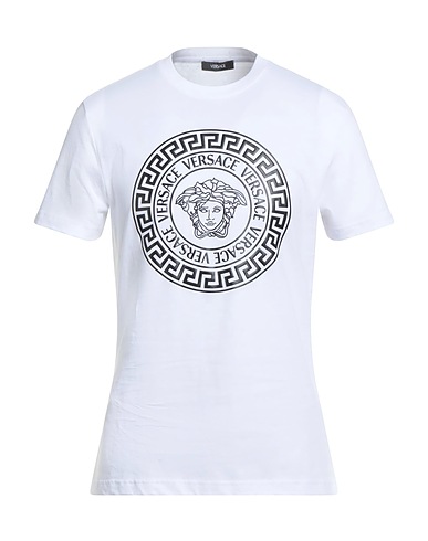 VERSACE T-shirt White 100% Cotton