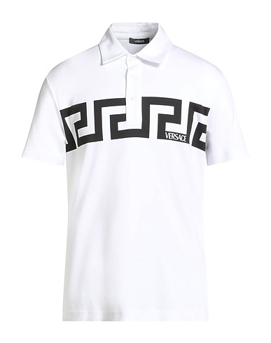 VERSACE Polo Bianco 100% Cotone