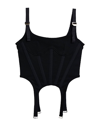 DION LEE Bustier Black 100% Organic cotton