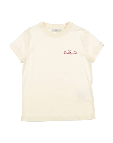 GOLDEN GOOSE T-shirt Cream 100% Cotton