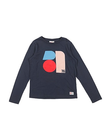 AO76 T-Shirt Marineblau 100% Baumwolle